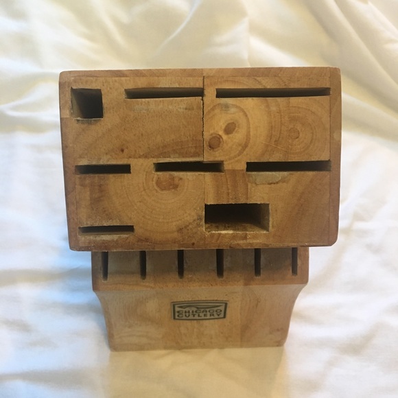 Chicago Cutlery Metropolitan High-Carbon Blade Block Knife Set (15-Piece) - Picture 4 of 14